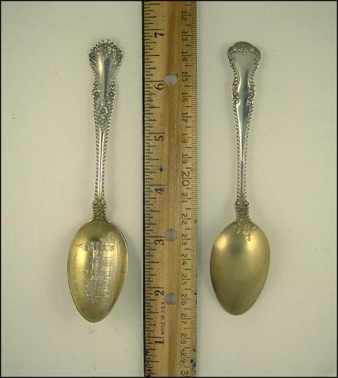 High School, Evansville, Indiana Souvenir Spoon MAIN