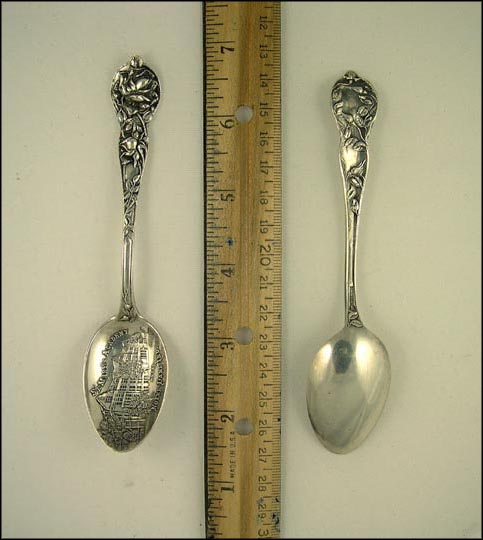 St. Mary's Academy, Notre Dame Ind., Indiana Souvenir Spoon MAIN