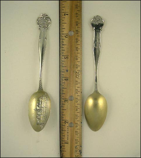 I.O.O.F. Home, Greensburg, Indiana Souvenir Spoon MAIN