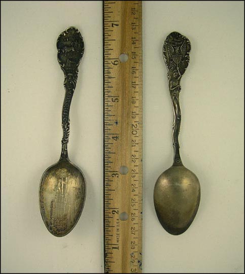 St. Marys of the Woods, State Seal, Terre Haute, Indiana Souvenir Spoon MAIN
