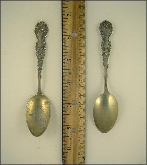 Court House, Richmond, Indiana Souvenir Spoon MAIN