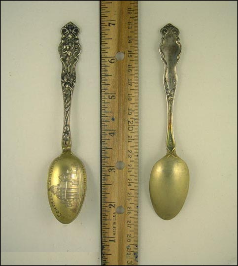 Central Christian Church, Anderson, Indiana Souvenir Spoon MAIN