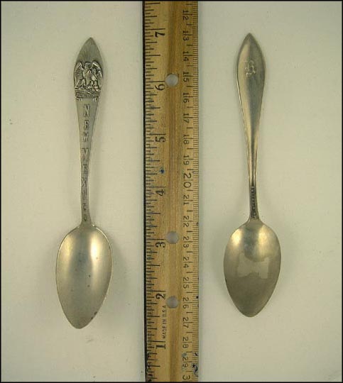New Mexico, State Seal, New Mexico Souvenir Spoon MAIN