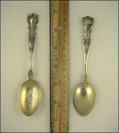 High School, Osceola, Missouri Souvenir Spoon MAIN