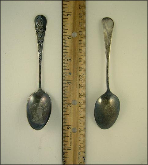 Frances Scott Key Monument, Frederick, Maryland Souvenir Spoon MAIN