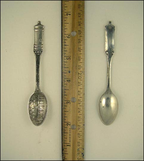 Nassau Hall, Princeton, New Jersey Souvenir Spoon MAIN