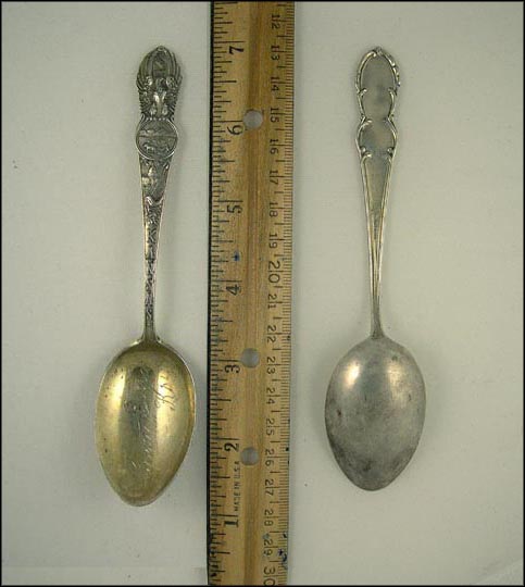State Seal, Grant, Kansas Souvenir Spoon MAIN