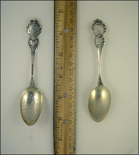 State Seal, Ottawa, Kansas Souvenir Spoon MAIN