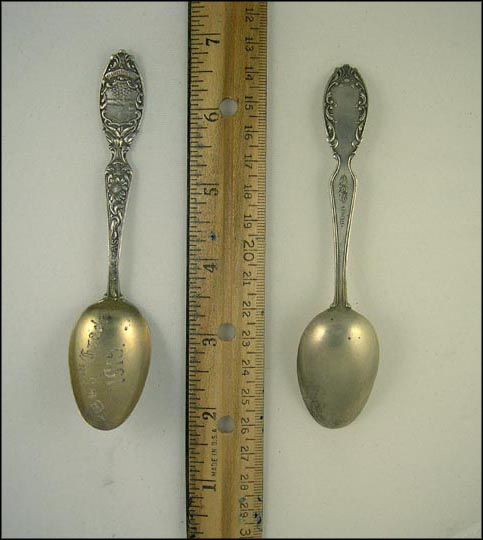 Kansas, State Seal, 7th & 8th Grade, Kansas Souvenir Spoon MAIN