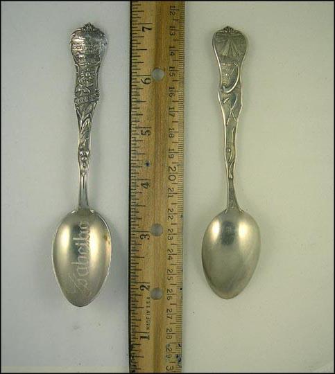 State Seal, Sabetha, Kansas Souvenir Spoon MAIN