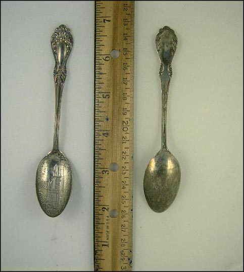 Capitol, Topeka, Kansas Souvenir Spoon MAIN