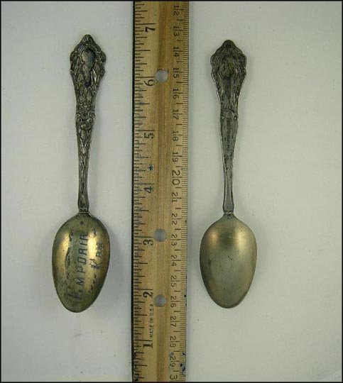 Corn, Emporia, Kansas Souvenir Spoon MAIN