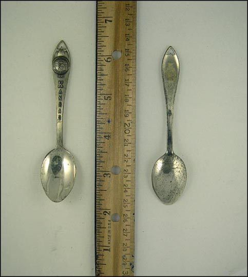 Kansas, State Seal, Kansas Souvenir Spoon MAIN