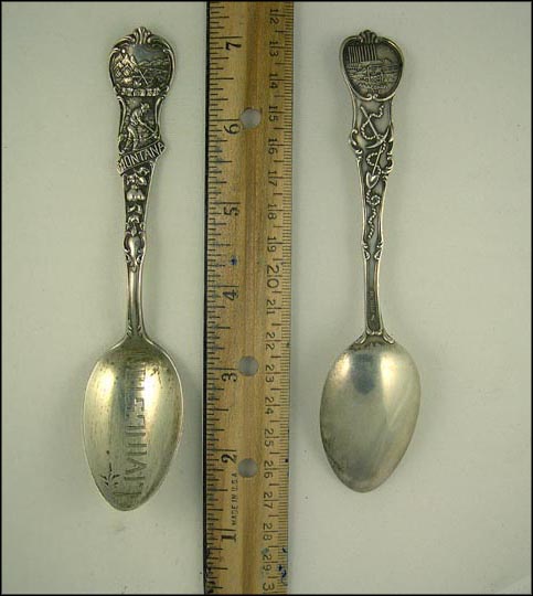 State Seal, Anaconda Mine, Livingston, Montana Souvenir Spoon MAIN
