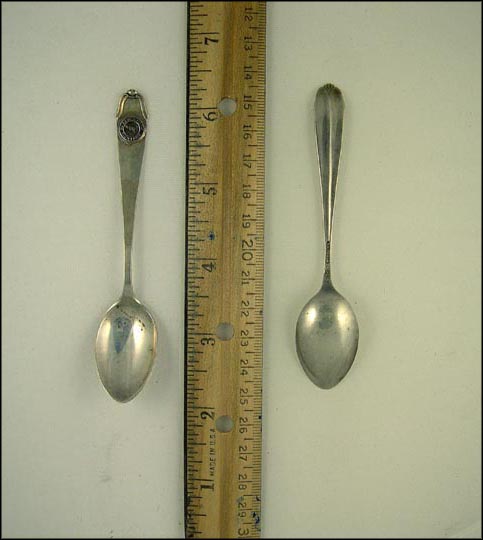 Glacier Park Montana, Montana Souvenir Spoon MAIN
