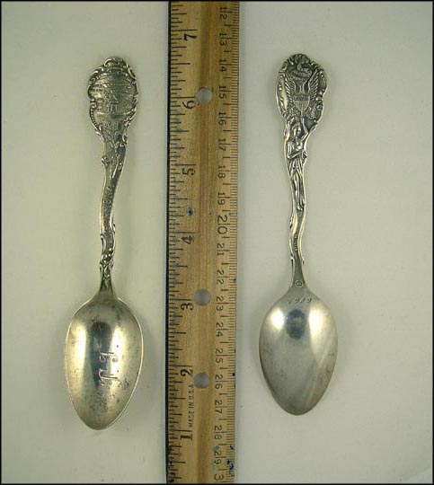 Nebraska, State Seal, Nebraska Souvenir Spoon MAIN