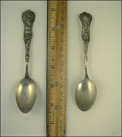 Nebraska, State Seal, Nebraska Souvenir Spoon MAIN
