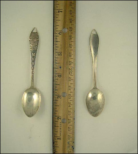 Nevada, State Seal Cut out, Nevada Souvenir Spoon MAIN