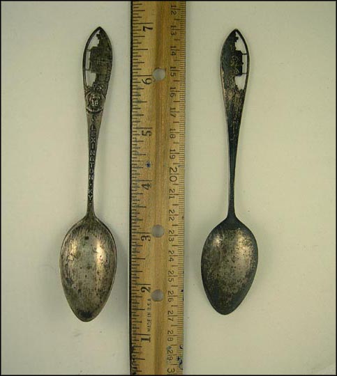 Cut Out Ashland Henry Clay's Home, Lexington, Kentucky Souvenir Spoon MAIN