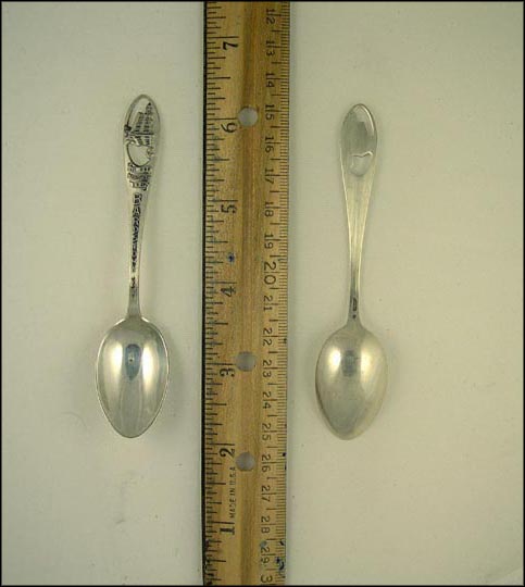 Cut Out My Old Kentucky Home, Bardstown, Kentucky Souvenir Spoon MAIN