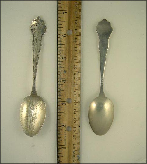 Water Front, Biloxi, Mississippi Souvenir Spoon MAIN