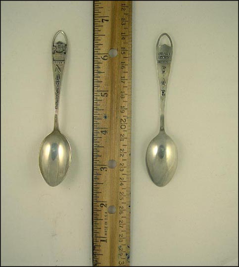 Cut Out Rosalie, Natchez, Mississippi Souvenir Spoon MAIN