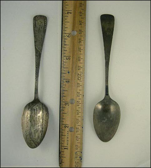 1790 - 1890, Gallipolis, Ohio Souvenir Spoon MAIN