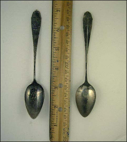 State Seal, Akron, Ohio Souvenir Spoon MAIN