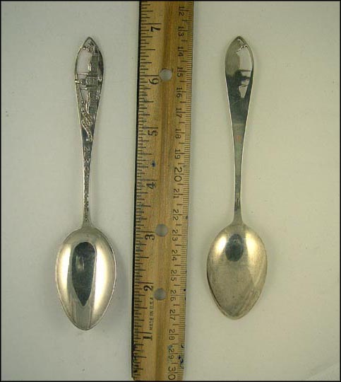 Cut Out Jackson Square, New Orleans, Louisiana Souvenir Spoon MAIN