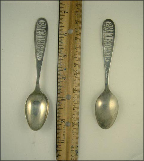 Cut Out, New Orleans, Louisiana Souvenir Spoon MAIN