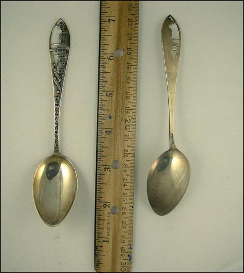 Cut Out Jackson Square, New Orleans, Louisiana Souvenir Spoon MAIN