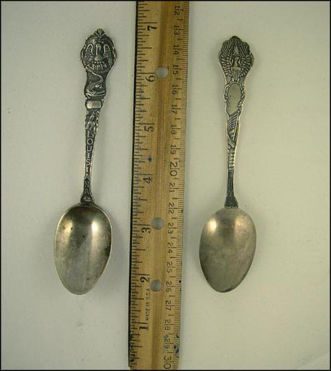 Louisiana State Seal, Louisiana Souvenir Spoon MAIN