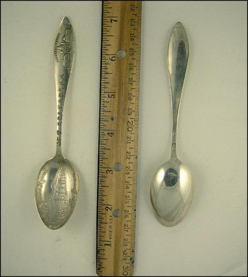 French Market, Jackson Square, New Orleans, Louisiana Souvenir Spoon MAIN
