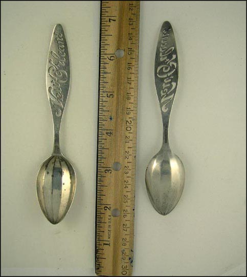 Cut Out, New Orleans, Louisiana Souvenir Spoon MAIN