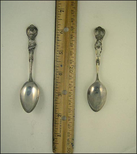 City Seal, Old Hickory, R.E. Lee Monument, State Capitol...... Souvenir Spoon MAIN