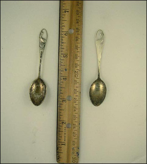 Cut Out Pelican, New Orleans, Louisiana Souvenir Spoon MAIN