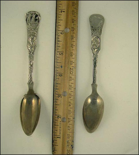 Ship, 1492, Christopher Columbus, World's Fair Souvenir Spoon MAIN