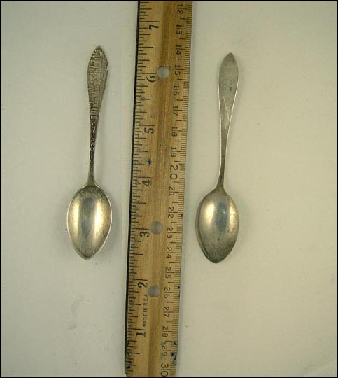 View of City, Chicago, Illinois Souvenir Spoon MAIN