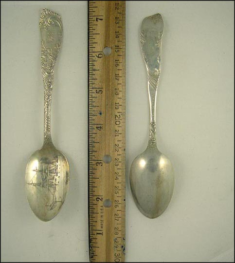 Ship, Chicago, Illinois Souvenir Spoon MAIN