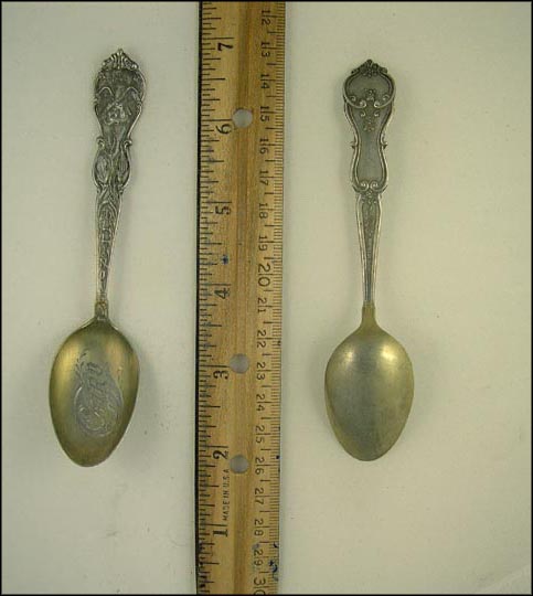 State Seal, Corn, Cairo, Illinois Souvenir Spoon MAIN
