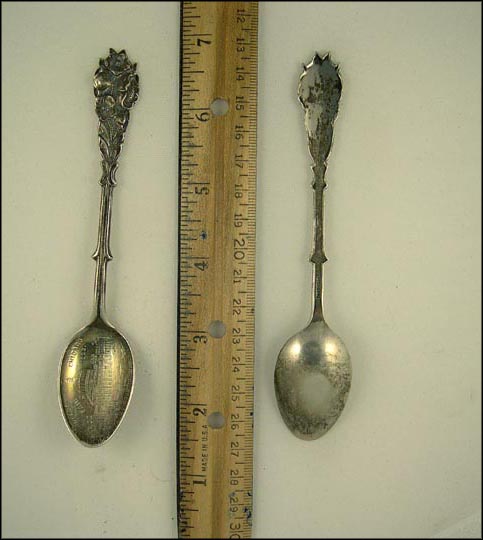 World's Fair 1893 US Government Building, Chicago, Illinois Souvenir Spoon MAIN