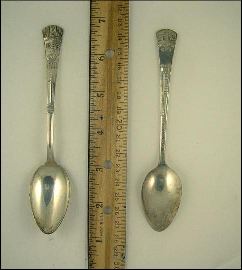 Hall of Science, 1933 A Century of Progress, Carillon Tower...... Souvenir Spoon MAIN