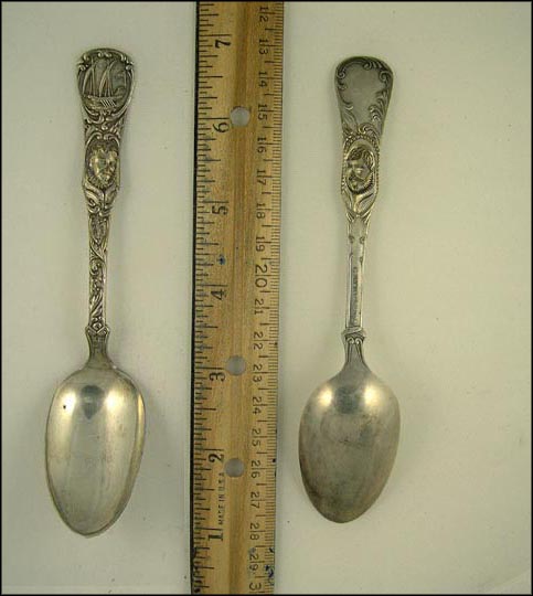 World's Fair, Columbus, Ship 1492 Souvenir Spoon MAIN