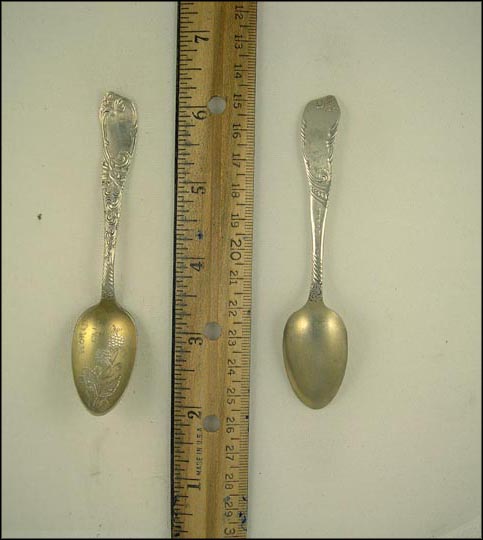 World's Fair, Flowers Souvenir Spoon MAIN