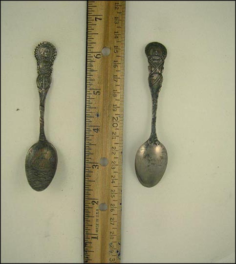World's Columbian Exposition, Ship Souvenir Spoon MAIN
