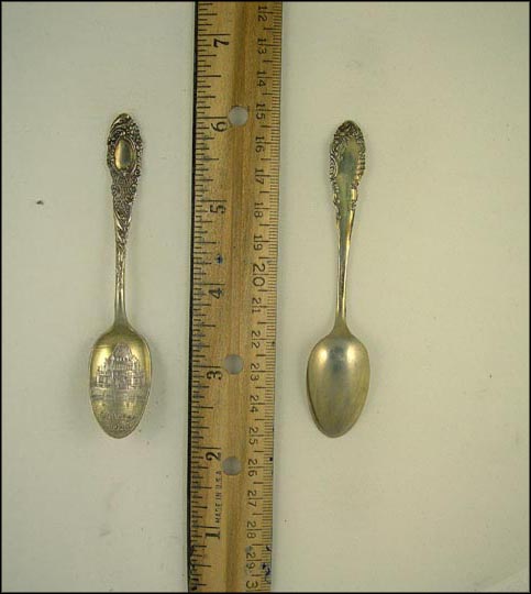 World's Fair 1492, 1892-3, Chicago, Illinois Souvenir Spoon MAIN