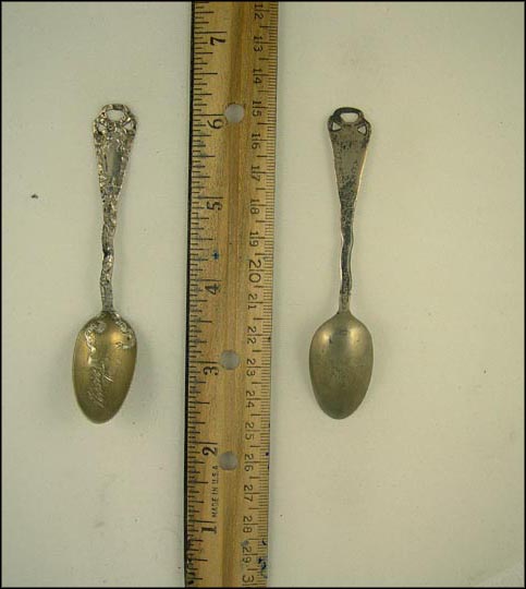 World's Fair 1893, Cut Out Handle Souvenir Spoon MAIN