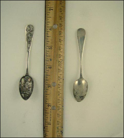 Ft. Dearborn, Chicago, Illinois Souvenir Spoon MAIN