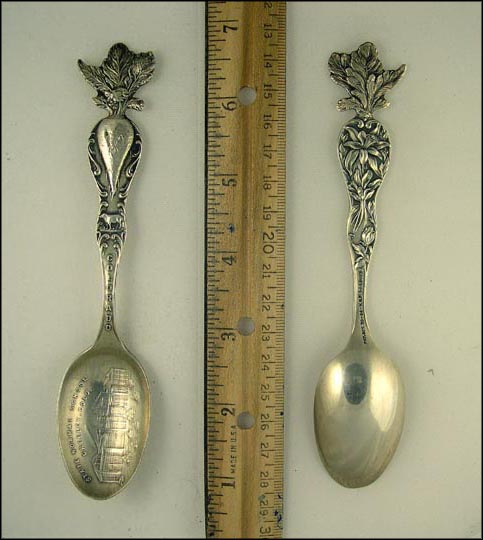 State Normal School, Carrot, Greeley, Colorado Souvenir Spoon MAIN