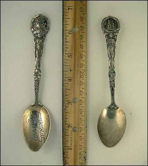 State Seal, Idaho Springs, Colorado Souvenir Spoon MAIN